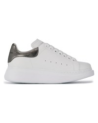 Baskets basses en cuir blanches Alexander McQueen