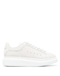 Baskets basses en cuir blanches Alexander McQueen