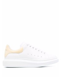 Baskets basses en cuir blanches Alexander McQueen