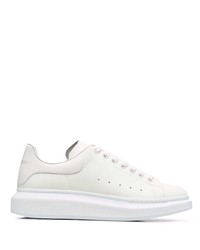 Baskets basses en cuir blanches Alexander McQueen