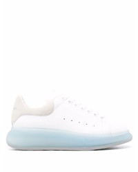 Baskets basses en cuir blanches Alexander McQueen