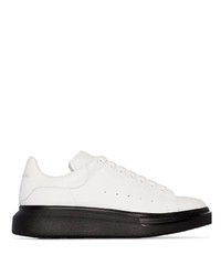 Baskets basses en cuir blanches Alexander McQueen