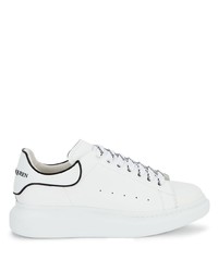 Baskets basses en cuir blanches Alexander McQueen