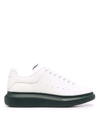 Baskets basses en cuir blanches Alexander McQueen