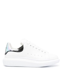 Baskets basses en cuir blanches Alexander McQueen