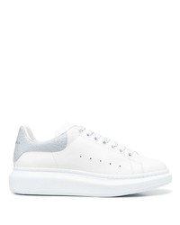 Baskets basses en cuir blanches Alexander McQueen