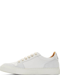 Baskets basses en cuir blanches Ami