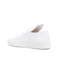 Baskets basses en cuir blanches Minna Parikka