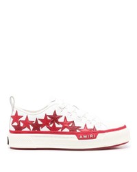 Baskets basses en cuir blanches Amiri