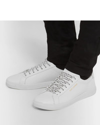 Baskets basses en cuir blanches Saint Laurent