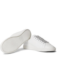 Baskets basses en cuir blanches Saint Laurent