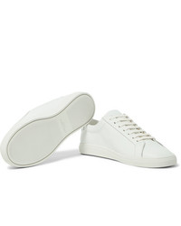 Baskets basses en cuir blanches Saint Laurent