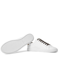 Baskets basses en cuir blanches Saint Laurent