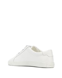 Baskets basses en cuir blanches Saint Laurent