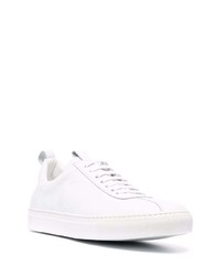 Baskets basses en cuir blanches Scarosso