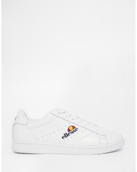 Baskets basses en cuir blanches Ellesse