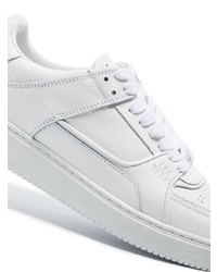 Baskets basses en cuir blanches Represent