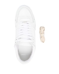 Baskets basses en cuir blanches Represent