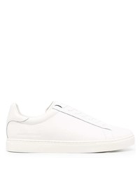 Baskets basses en cuir blanches Armani Exchange