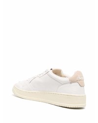 Baskets basses en cuir blanches AUTRY