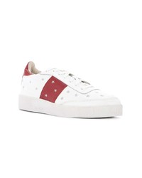 Baskets basses en cuir blanches Senso