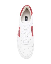 Baskets basses en cuir blanches Senso