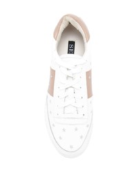 Baskets basses en cuir blanches Senso