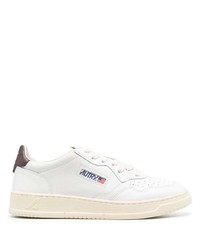 Baskets basses en cuir blanches AUTRY