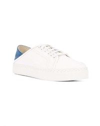 Baskets basses en cuir blanches Senso