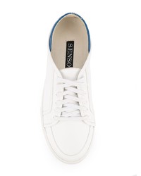 Baskets basses en cuir blanches Senso