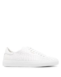 Baskets basses en cuir blanches Axel Arigato