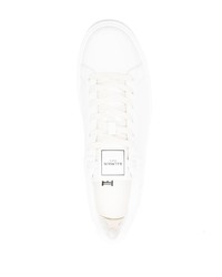 Baskets basses en cuir blanches Balmain