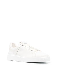 Baskets basses en cuir blanches Balmain