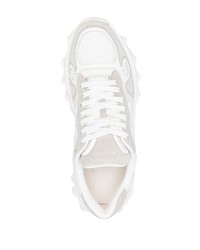 Baskets basses en cuir blanches Balmain