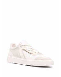 Baskets basses en cuir blanches Balmain