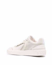 Baskets basses en cuir blanches Balmain