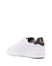 Baskets basses en cuir blanches Fred Perry