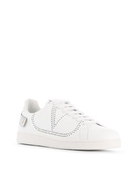 Baskets basses en cuir blanches Valentino Garavani