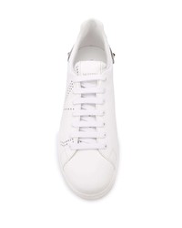 Baskets basses en cuir blanches Valentino Garavani