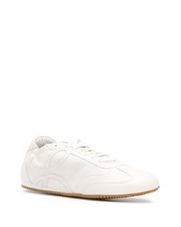 Baskets basses en cuir blanches Loewe