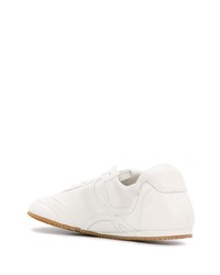 Baskets basses en cuir blanches Loewe