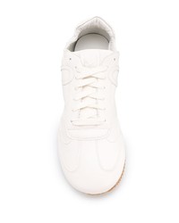 Baskets basses en cuir blanches Loewe