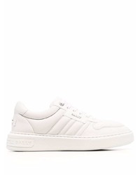 Baskets basses en cuir blanches Bally