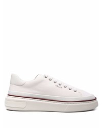 Baskets basses en cuir blanches Bally