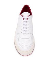 Baskets basses en cuir blanches Common Projects