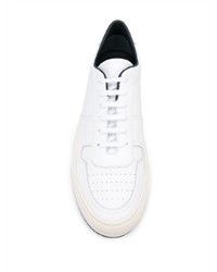 Baskets basses en cuir blanches Common Projects