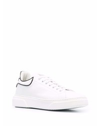 Baskets basses en cuir blanches Philipp Plein