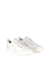 Baskets basses en cuir blanches Giuseppe Zanotti