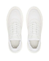 Baskets basses en cuir blanches Giuseppe Zanotti