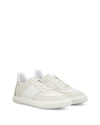 Baskets basses en cuir blanches Giuseppe Zanotti